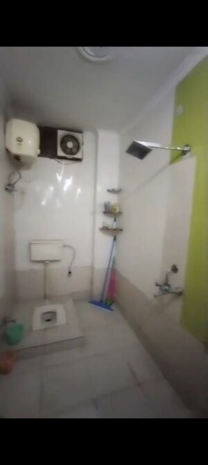 Bathroom in 2 BHK Builder Floor at Mehrauli – for Rent