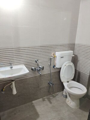 Bathroom in 1 RK Apartment at Bhusari Colony – for Rent