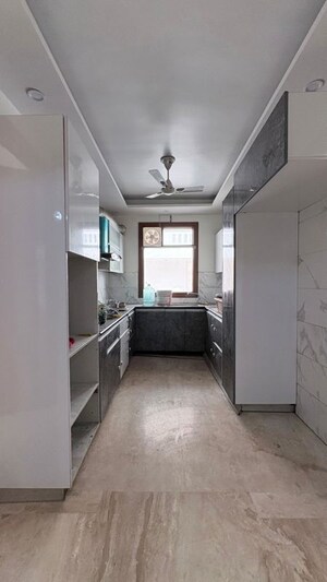 Kitchen in 3 BHK Builder Floor at Ansal Plaza Sector-23, Sector 23 – for Rent