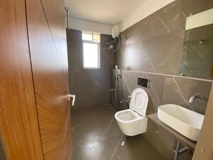 Bathroom in 3 BHK Apartment at Moreshwar 19 East, Nerul – for Rent