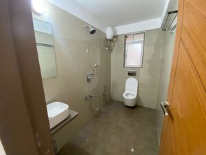 Bathroom in 3 BHK Apartment at Moreshwar 19 East, Nerul – for Rent