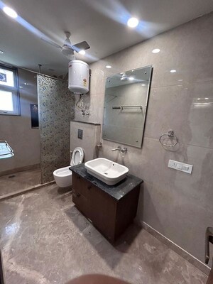 Bathroom in 4 BHK Builder Floor at Greater Kailash ii – for Rent