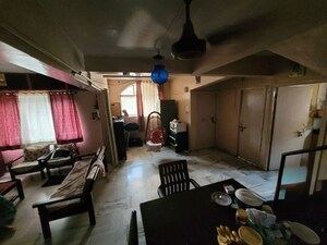 Living Room in 1 BHK Apartment at Aundh Gaon – for Rent