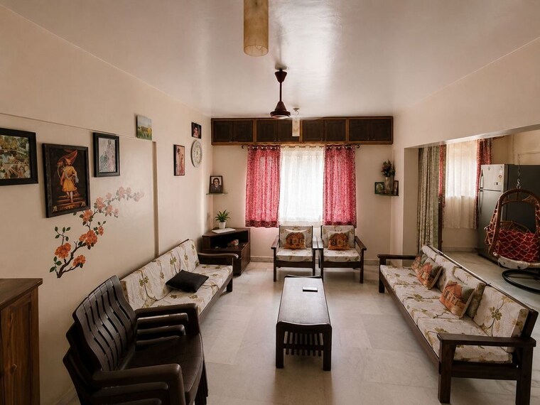 Living Room, aundh gaon 1 Bedroom 950 Sq.Ft. Apartment In Aundh Gaon Pune 10395151