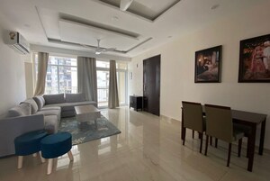 Living Room in 3 BHK Apartment at Sushma Joynest MOH, Bir Chhat – for Rent