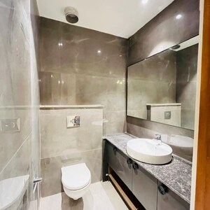 Bathroom in 3 BHK Apartment at Malwa Escon Primera, International Airport Road – for Rent