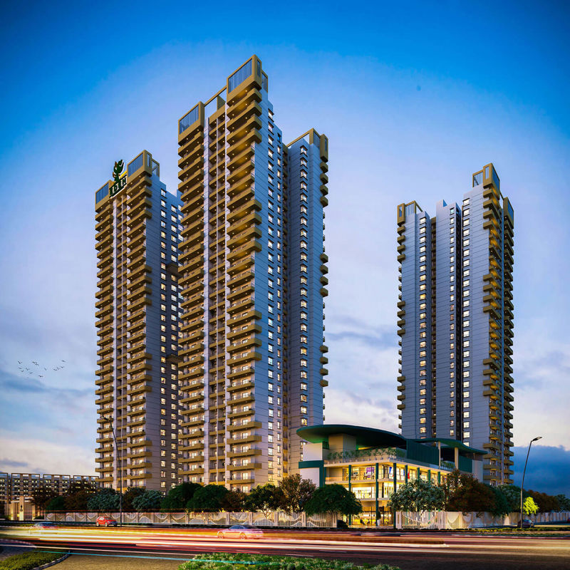 3 BHK 1418 Sq.Ft. Apartment in Uchdpl Eden