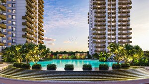 Swimming Pool in 3 BHK Apartment at Uchdpl Eden, Wave City – for Sale