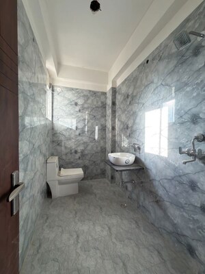Bathroom in 3 BHK Apartment at Affinity Greens, International Airport Road – for Rent