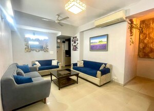 Living Room in 3 BHK Apartment at Supertech Cape Town, Sector 74 – for Rent