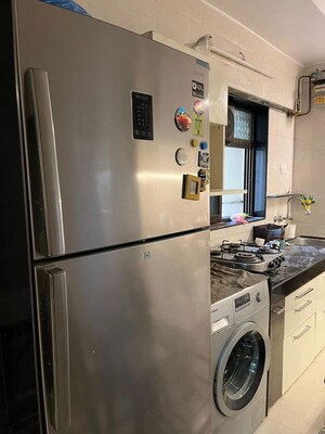 Kitchen in 2 BHK Apartment at Shree Sankalp Sidhi CHS, Kandivali East – for Rent