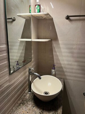 Bathroom in 2 BHK Apartment at Shree Sankalp Sidhi CHS, Kandivali East – for Rent