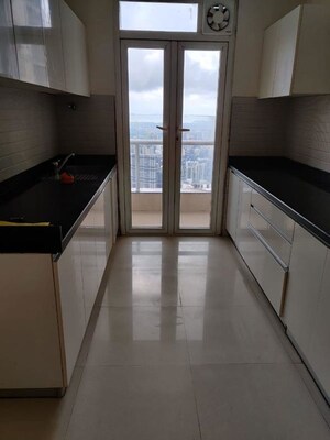 Kitchen in 3 BHK Apartment at Omkar Alta Monte, Malad East – for Rent
