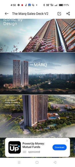 2.5 BHK Apartment – Exterior View View at ABA County 107, Sector 107 - for Sale