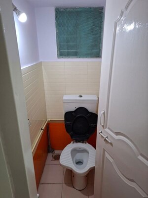 Bathroom in 2 BHK Apartment at Powai Woods CHSL, Powai – for Rent