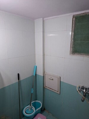 Bathroom in 2 BHK Apartment at Powai Woods CHSL, Powai – for Rent