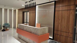 Kitchen in  Office Space at Kharadi – for Rent