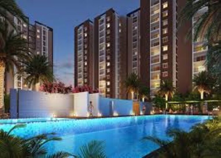 Swimming Pool, ramky-one-symphony 2.5 Bedroom 1410 Sq.Ft. Apartment In Peeranchuruvu Hyderabad 10395434