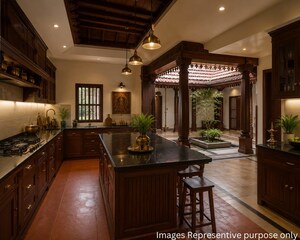 Living Room in 5 BHK Villa at Kechery – for Sale