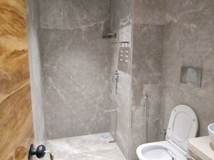 Bathroom in 4 BHK Apartment at Lodha World View, Worli – for Sale