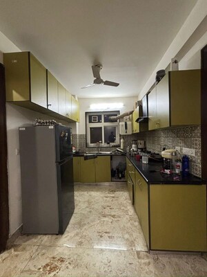 Kitchen in 2 BHK Apartment at Adarsh Gardens, Jayanagar – for Rent