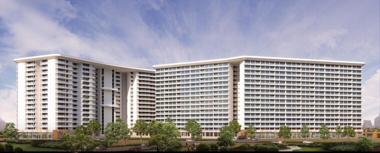 Exterior View, nms-palm-amore 3 Bedroom 1925 Sq.Ft. Apartment In Seawoods Sector 46 Navi Mumbai 10395526