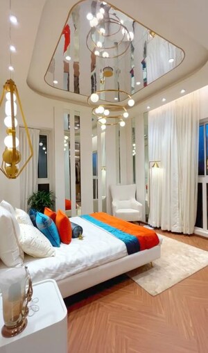 Bedroom in 3 BHK Apartment at Wagle Industrial Estate – for Sale