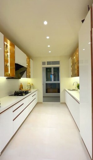 Building Lobby in 3 BHK Apartment at Wagle Industrial Estate – for Sale