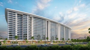 4 BHK Apartment – Exterior View View at NMS Palm Amore, Seawoods Sector 46 - for Sale