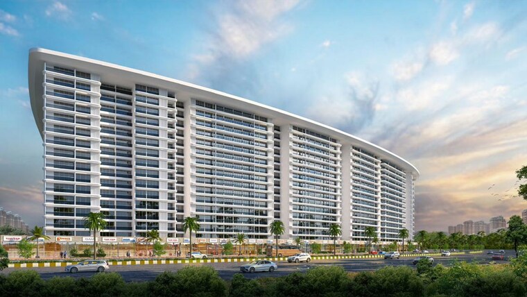 Exterior View, nms-palm-amore 4 Bedroom 3800 Sq.Ft. Apartment In Seawoods Sector 46 Navi Mumbai 10395546