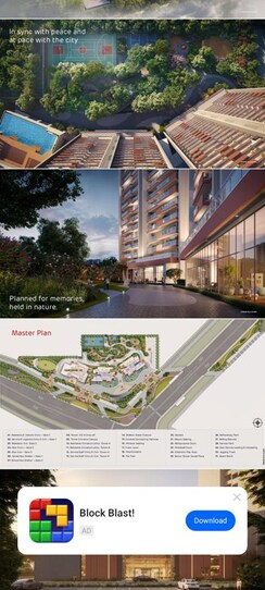 3.5 BHK + Pooja Room,Servant Room,Study Room,Extra Room,Basement,Store Room Apartment For Sale in Ace Golfshire