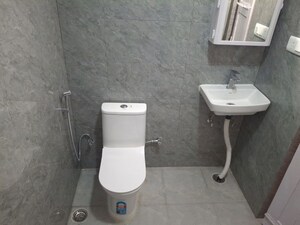 Bathroom in 2 BHK Builder Floor at Saket – for Rent