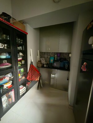 Kitchen in 1 BHK Apartment at Siddhi Highland Haven, Balkum Pada – for Rent