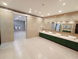 Washroom in  Office Space at Kondapur – for Rent