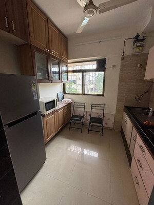 Kitchen in 1 BHK Apartment at Ajmera Odyessey Apartment, Bhakti Park – for Rent