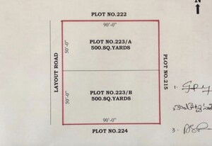  Plot – Map Location View at Chilkur - for Sale
