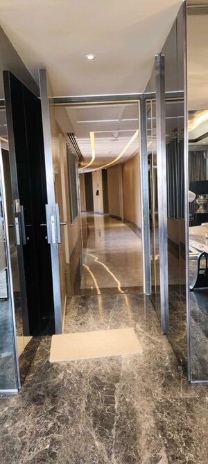 Building Lobby in 4 BHK Apartment at Lodha Trump Tower, Worli – for Sale