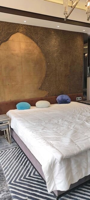 Bedroom in 4 BHK Apartment at Lodha Trump Tower, Worli – for Sale