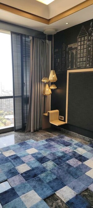 Bathroom in 4 BHK Apartment at Lodha Trump Tower, Worli – for Sale