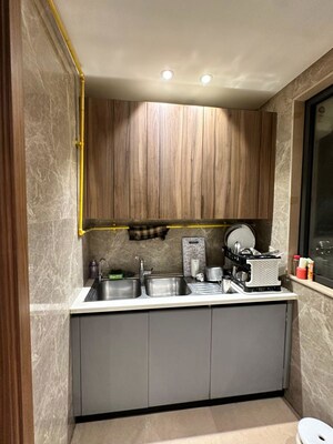 Kitchen in 3 BHK Builder Floor at Amar Colony – for Sale