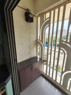 Balcony in 2 BHK Apartment at Lodha Bel Air, Jogeshwari West – for Rent