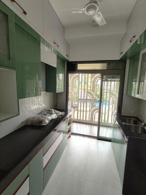 Kitchen in 2 BHK Apartment at Lodha Bel Air, Jogeshwari West – for Rent