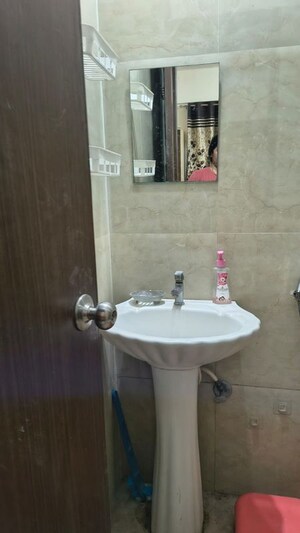 Bathroom in 2 BHK Apartment at Vardhaman Palm Rose, Punawale – for Rent
