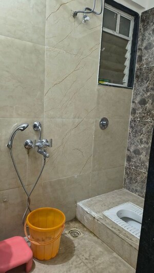 Bathroom in 2 BHK Apartment at Vardhaman Palm Rose, Punawale – for Rent