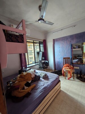 Bedroom in 2 BHK Apartment at Abrol Krishna Utsav, Malad West – for Rent