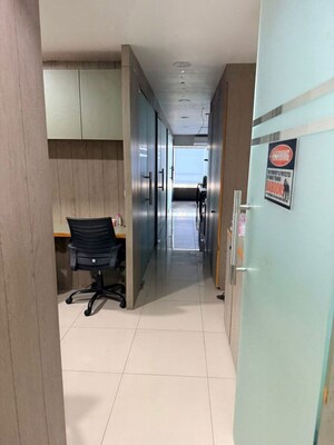 Bathroom in  Office Space at Vastrapur – for Rent