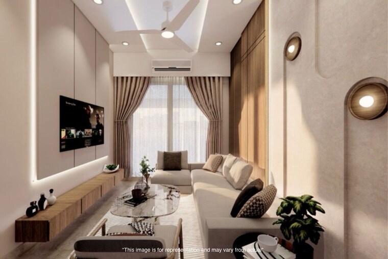 Living Room, sector 95a 2 Bedroom 121 Sq.Yd. Builder Floor In Sector 95a Gurgaon 10395531