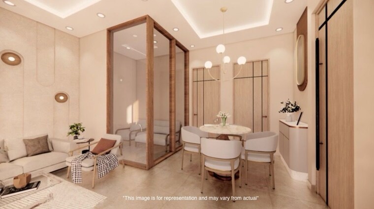 Dining area, sector 95a 2 Bedroom 121 Sq.Yd. Builder Floor In Sector 95a Gurgaon 10395531