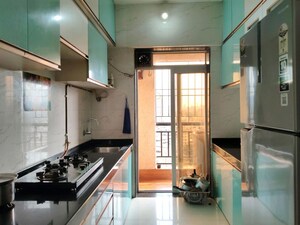 Kitchen in 2 BHK Apartment at Shree Krupa Keshav Heights Phase II, Kalwa – for Sale
