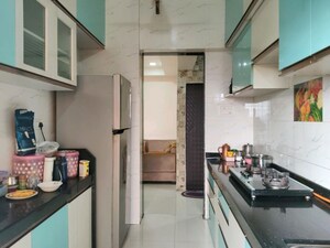 Kitchen in 2 BHK Apartment at Shree Krupa Keshav Heights Phase II, Kalwa – for Sale